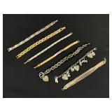 Mixed Lot Costume Jewelry Bracelets