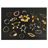 Mixed Lot Costume Jewelry Bracelets