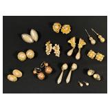 Mixed Lot Costume Jewelry Earrings