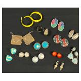 Mixed Lot Costume Jewelry Earrings
