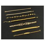 Mixed Lot Costume Jewelry Bracelets