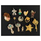 Mixed Lot Brooch Pin