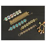 Mixed Lot Costume Jewelry Bracelets