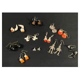 Mixed Lot Halloween Themed Earrings