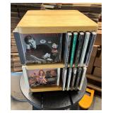 CD Swivel Caddy/Holder Full of CDs Mixed...