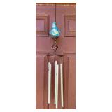 Glass Bird Wind Chime