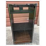 Fisher Stereo Cabinet w/ Turntable Top Glass Lift