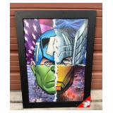 Marvel Avengers 3D Wall Art