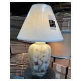 Hand Painted Table Top Lamp 27"