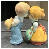 Boy & Girl 1st Kiss Figurines