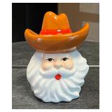 Santa Cowboy Salt & Pepper Shakers