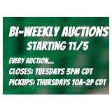 BI-WEEKLY AUCTIONS