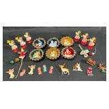 Mixed Lot of Vintage Christmas Decor 28-pcs