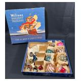 Mixed Lot of Vintage Christmas Ornaments 17-ct.