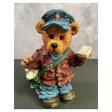 Postman Mail Carrier Brown Bear 10ï¿½ Resin Statue