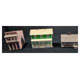 Lot of 3 Train Buildings