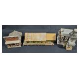 Lot of 3 Train Buildings