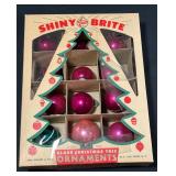 Mixed Vintage Glass Christmas Ornaments 12-ct.
