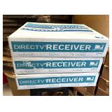 Lot of 3 DirectTV Satellite Receiver Model D10 NEW