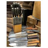 Collection of Kitchen Knives
