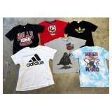 Lot of 6 Kids Shirts Sz yrs. 13-15 Large