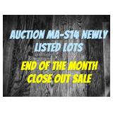AUCTION MA-S14 NEWLY LISTED LOTS - HAPPY BIDDING!