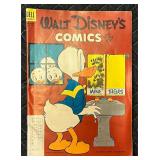 1953 Dell Comics #156 Donald Duck - Yogi Berra