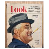 Vintage LOOK Magazine April 12, 1949 - FDR
