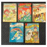 1950s Dell Comics LOONEY TUNES - Qty 5