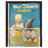 1952 Dell Comics #143 Donald Duck - Ralph Kiner