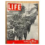 Vintage LIFE Magazine September 11, 1944 - WWII