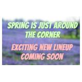 SPRING IS IN THE AIR - HAPPY BIDDING