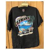 Harley Davidson ï¿½Cruizinï¿½ the Caymansï¿½ Shirt Sz L