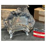 Vtg Australian Copper Ashtray & Winston Lighter