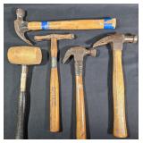 Lot of 5 Hammers