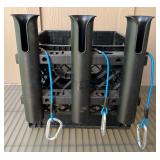 BlackTip Milk Crate Fishing Pole Holder Attachment