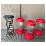 Hummingbird Feeders & Bird Feeder