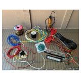 Electrical & Audio Wire w/ 2 Lights and Circuit...