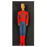 Vintage Doll in Mego Spider-man Suit