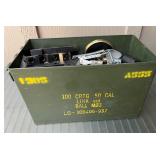 Metal Ammo Box full of Misc. Hardware