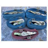 Heavy Duty Ratchet Straps - Qty 5