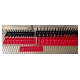 5-piece Socket Organizer Tray Rack Holders