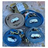 Heavy Duty Cam Buckle Straps - Qty 5
