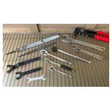 Mixed Tools Ratchets / Crescent Wrenches / Files