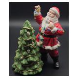 Vintage Christmas Decor Lenox Santa Figurine 2010