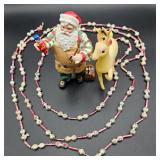 Vintage Christmas Decor Lenox Santa Figurine 2001