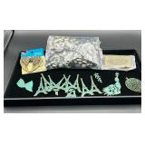 Collection of Mixed Pendants Costume Jewelry