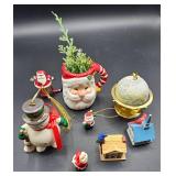Mixed Vintage Christmas Decor