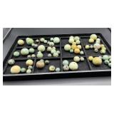 Mixed Lot Large Round Gemstone Beads