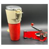 Kitchen Dazey Can Opener & Swing-A-Way Ice Crusher